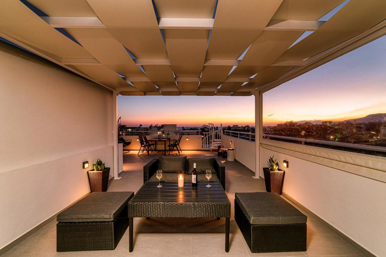 Ephantasy Living - Luxury Home With Roof Garden Kalamaki  Luaran gambar